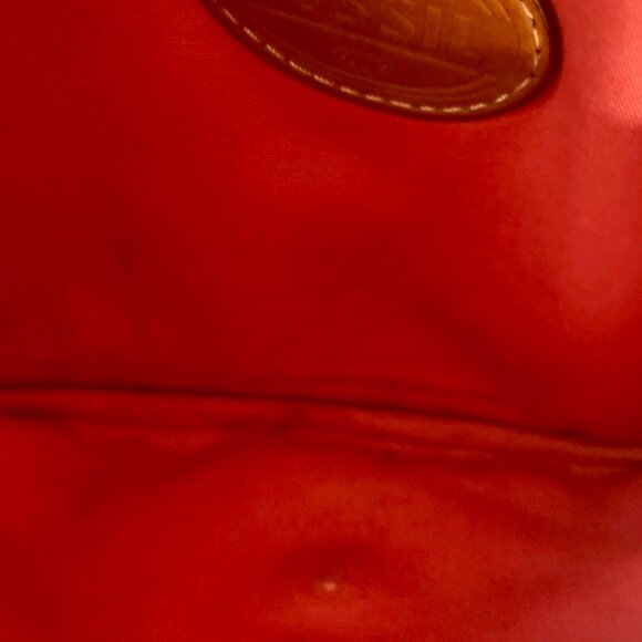 Fossil Small Crossbody Bag With Colorful Swirl Pattern & Buckle - Picture 6 of 10